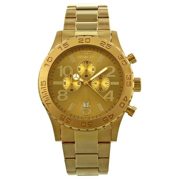 NWT Authentic Invicta Elegant Ocean Champagne Dial Men's Watch - Picture 6 of 7